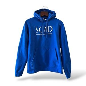 Port & Company Royal Blue  SCAD Print Hoodie, Medium
